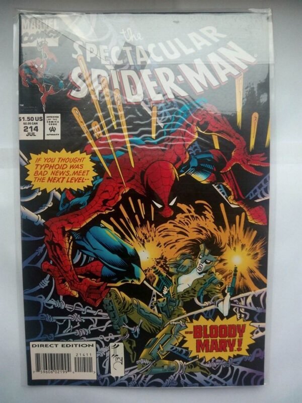 Komiks Spectacular Spiderman 214 July 1994