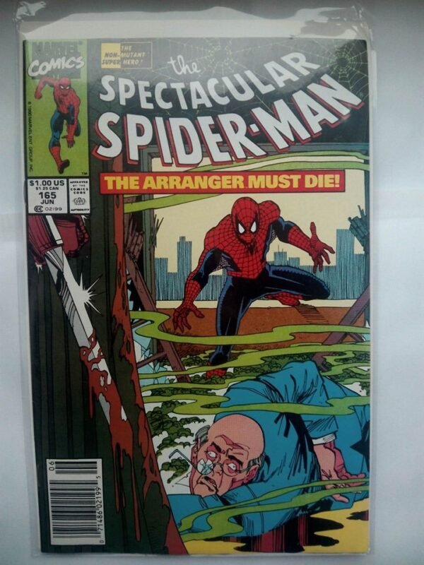 Komiks Spectacular Spiderman 165 June 1990