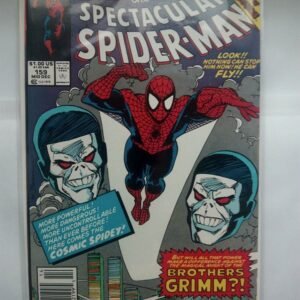 Komiks Spectacular Spiderman 159 Mid December 1989