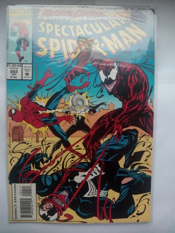 Komiks Spectacular Spiderman 202 July 1993