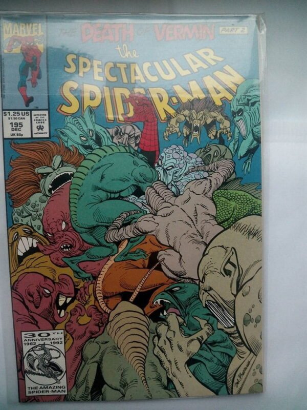 Komiks Spectacular Spiderman 195 December 1992