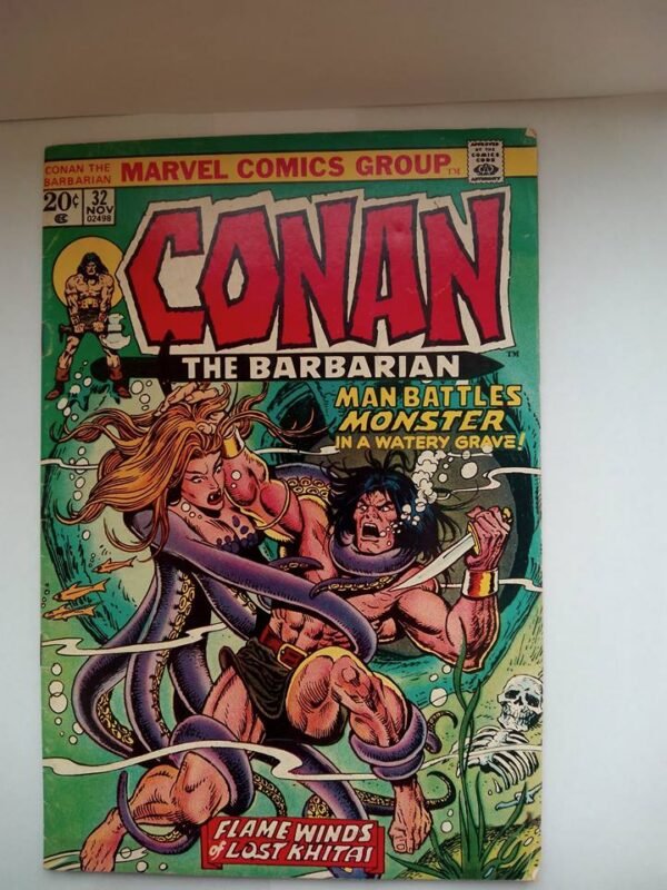 8a6ec7bb417903d942d01819d3bb3017.jpg Komiks Conan The Barbarian 32 November 1973