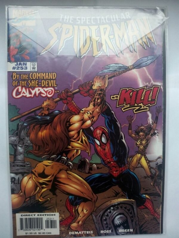 Komiks Spectacular Spiderman 253 January 1998