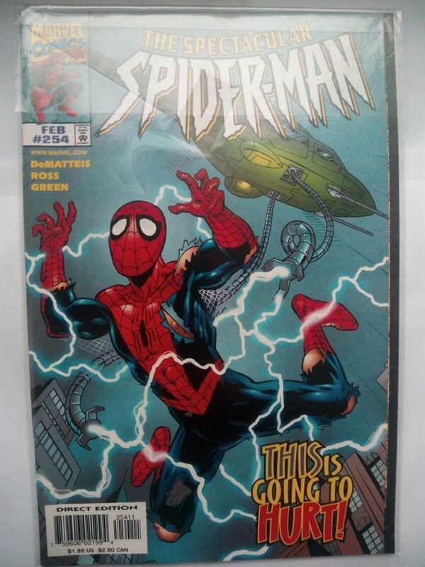 Komiks Spectacular Spiderman 254 February 1998
