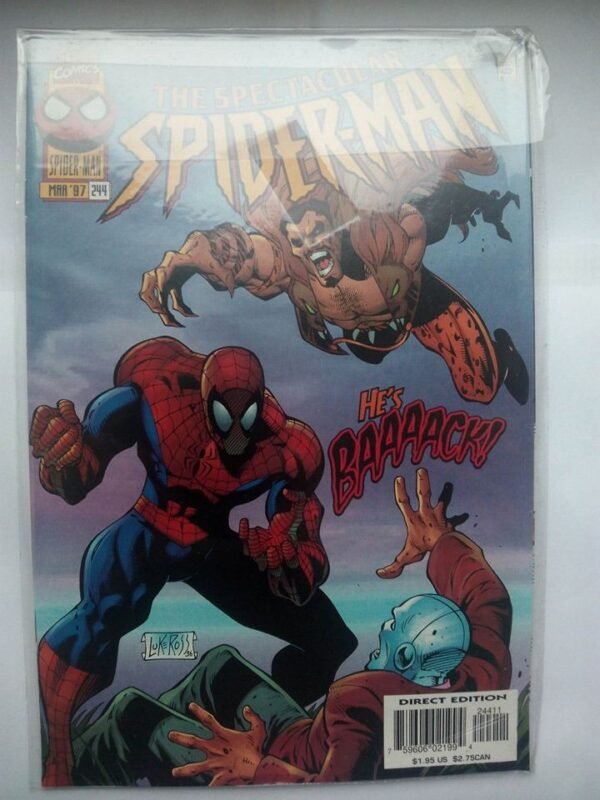 Komiks Spectacular Spiderman 244 March 1997