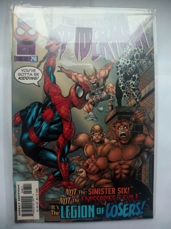 Komiks Spectacular Spiderman 246 May 1997