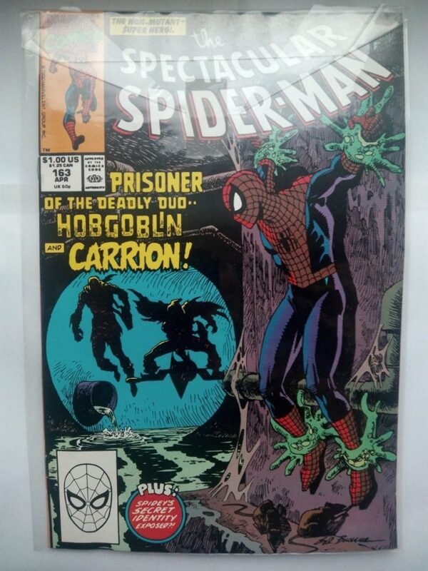 Komiks Spectacular Spiderman 163 April 1990