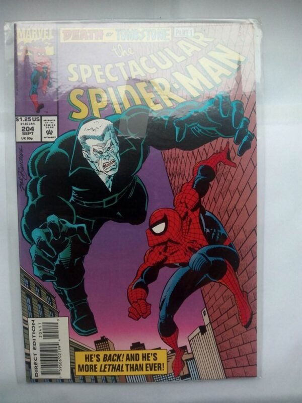 Komiks Spectacular Spiderman 204 September 1993