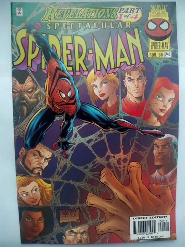 Komiks Spectacular Spiderman 240 November 1996