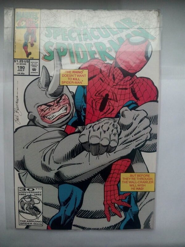 Komiks Spectacular Spiderman 190 July 1992