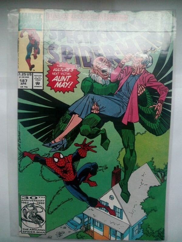 Komiks Spectacular Spiderman 187 April 1992