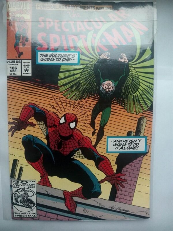 Komiks Spectacular Spiderman 186 March 1992