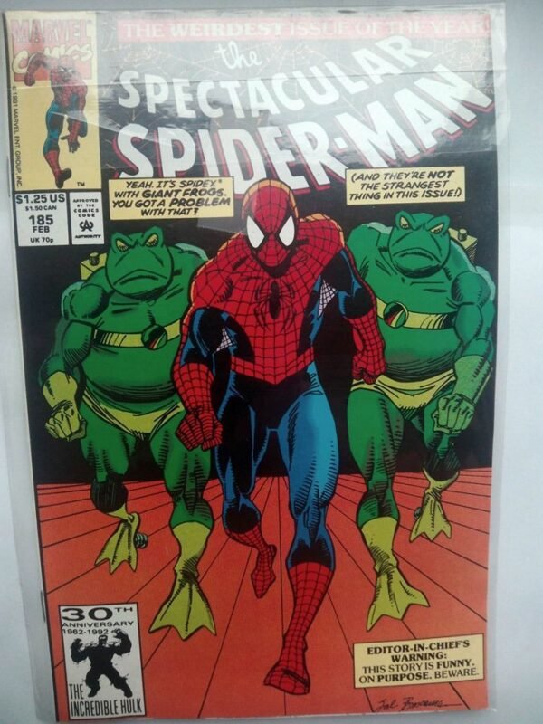 Komiks Spectacular Spiderman 185 February 1992