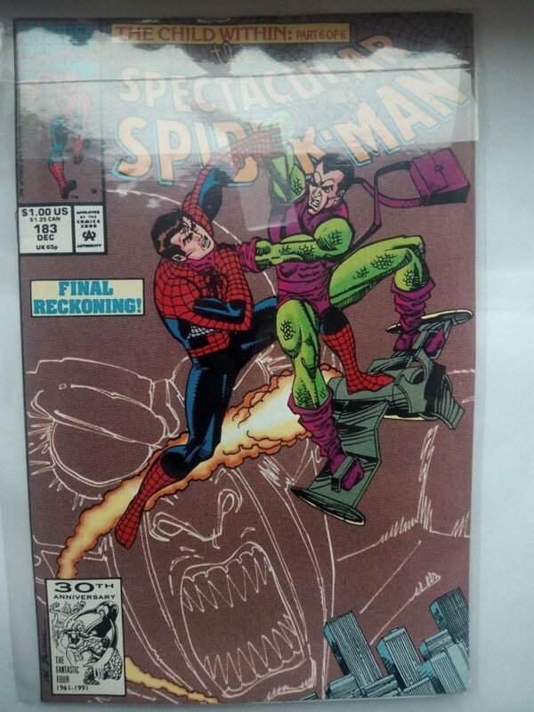 Komiks Spectacular Spiderman 183 December 1991