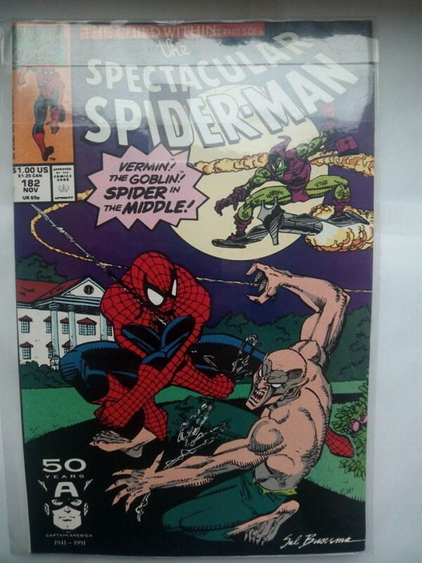 Komiks Spectacular Spiderman 182 November 1991