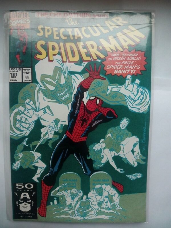 Komiks Spectacular Spiderman 181 October 1991