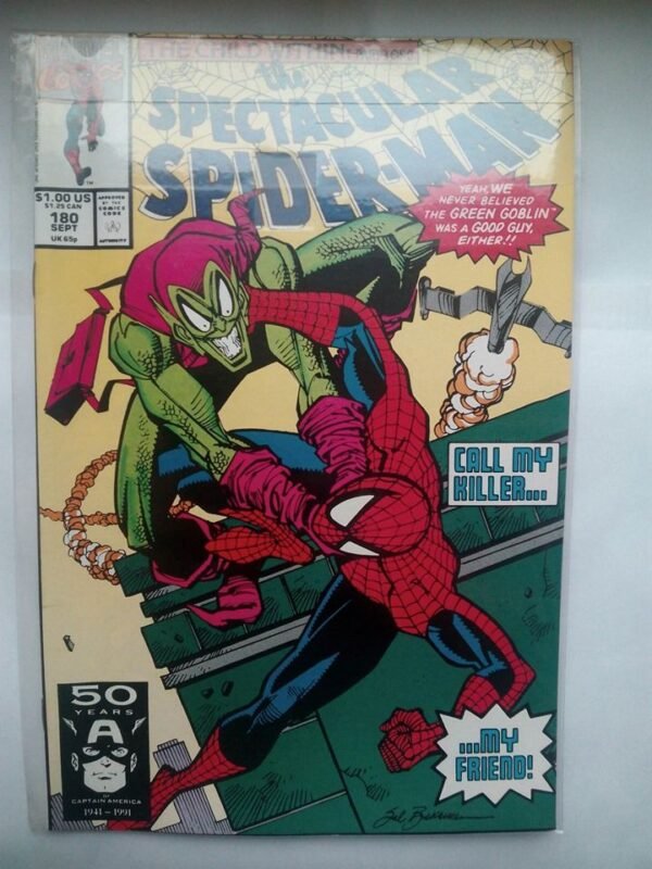 Komiks Spectacular Spiderman 180 September 1991