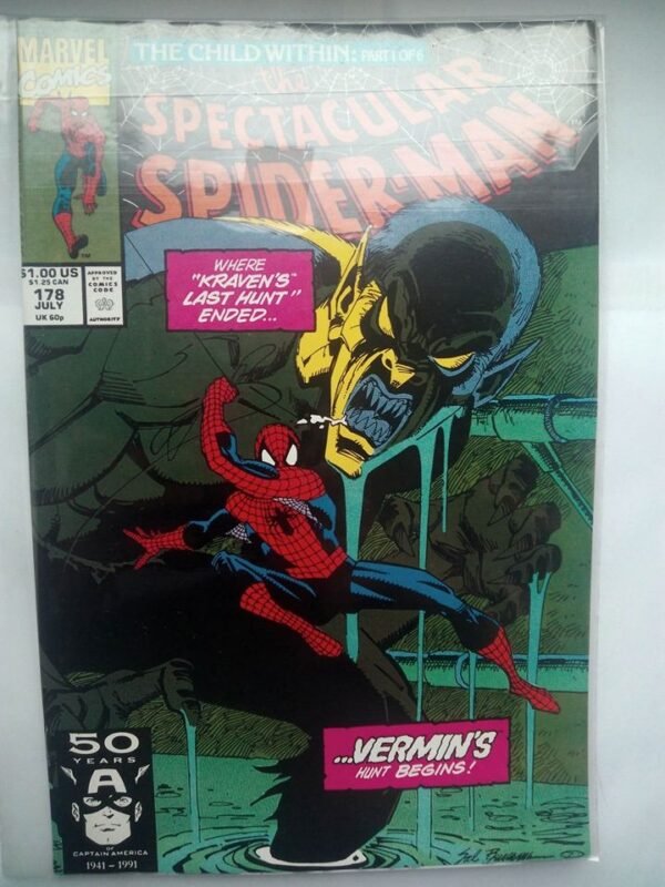 Komiks Spectacular Spiderman 178 July 1991
