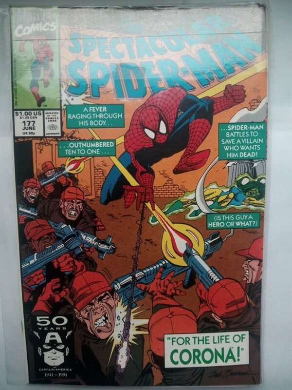 Komiks Spectacular Spiderman 177 June 1991