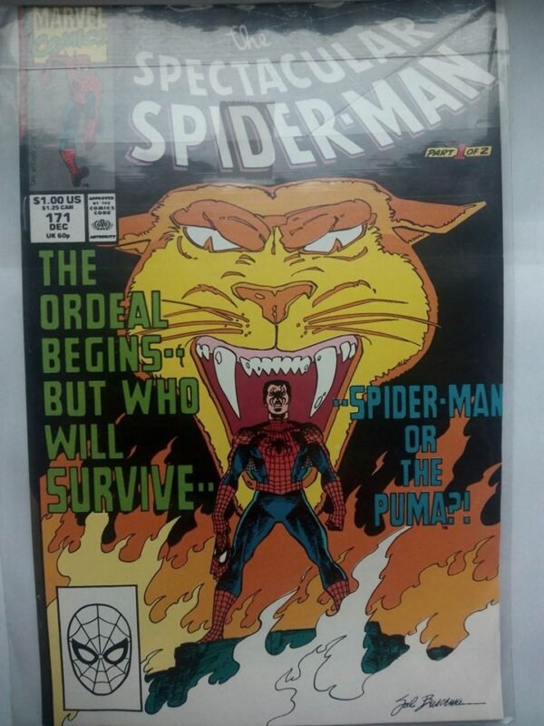 Komiks Spectacular Spiderman 171 December 1990