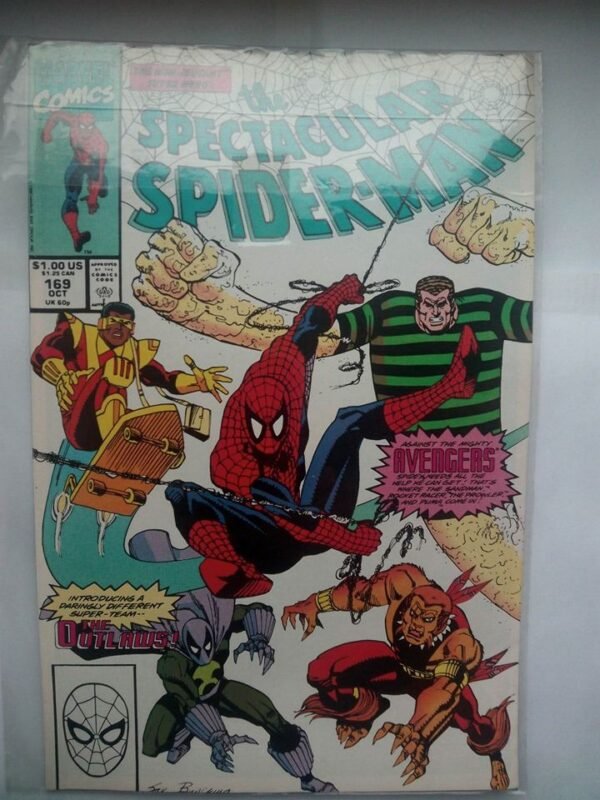 Komiks Spectacular Spiderman 169 October 1990