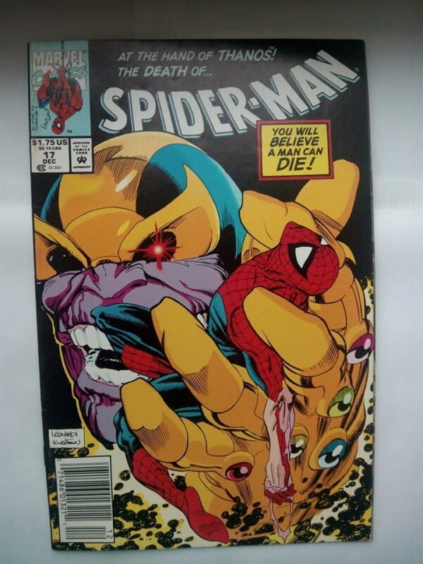 Komiks Spiderman 17 December 1991 Thanos