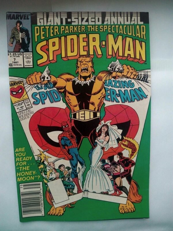 Komiks Spectacular Spiderman Annual 7 1986