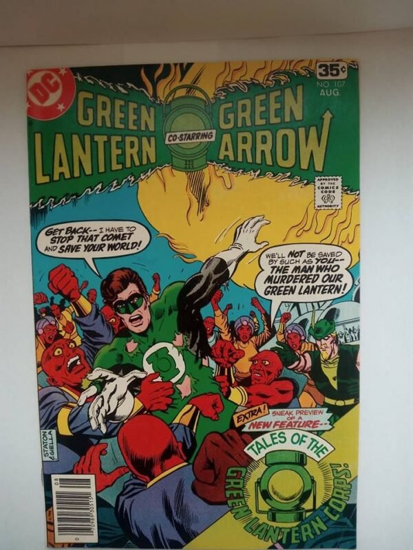 Komiks Green Lantern 107 August 1976