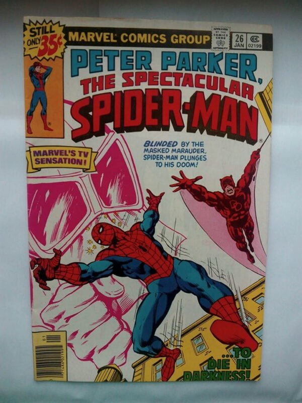 Komiks Spectacular Spiderman 26 January 1979