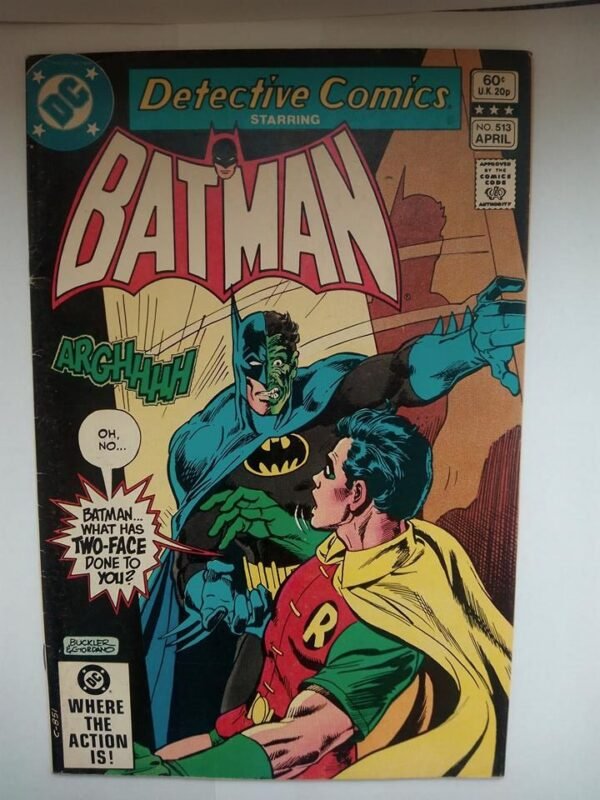 Komiks Detective Comics 513 April 1982