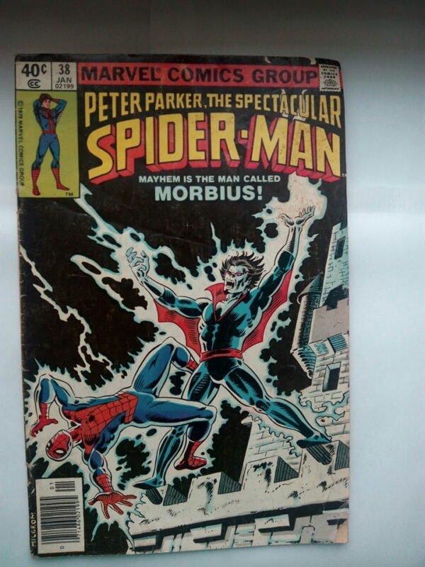 Komiks Spectacular Spiderman 38 January 1980