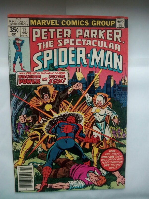 Komiks Spectacular Spiderman 12 November 1977