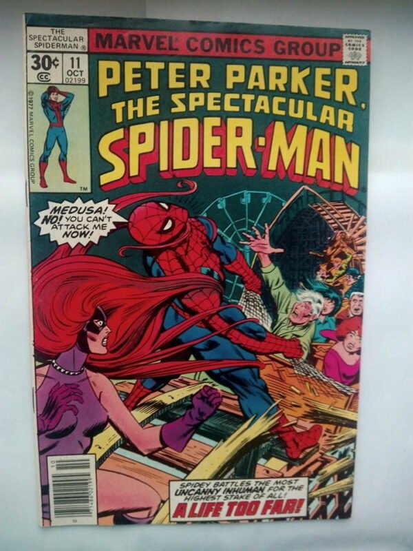Komiks Spectacular Spiderman 11 October 1977