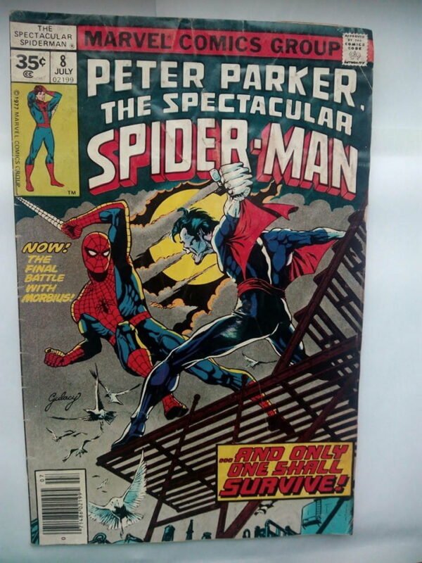 Komiks Spectacular Spiderman 8 July 1977