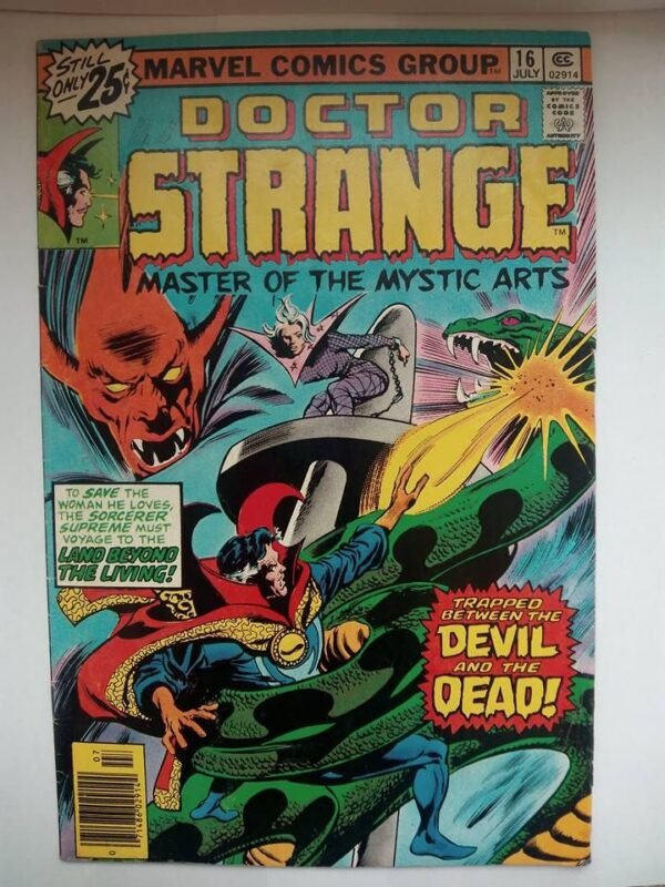 Komiks Doctor Strange 16 July 1976