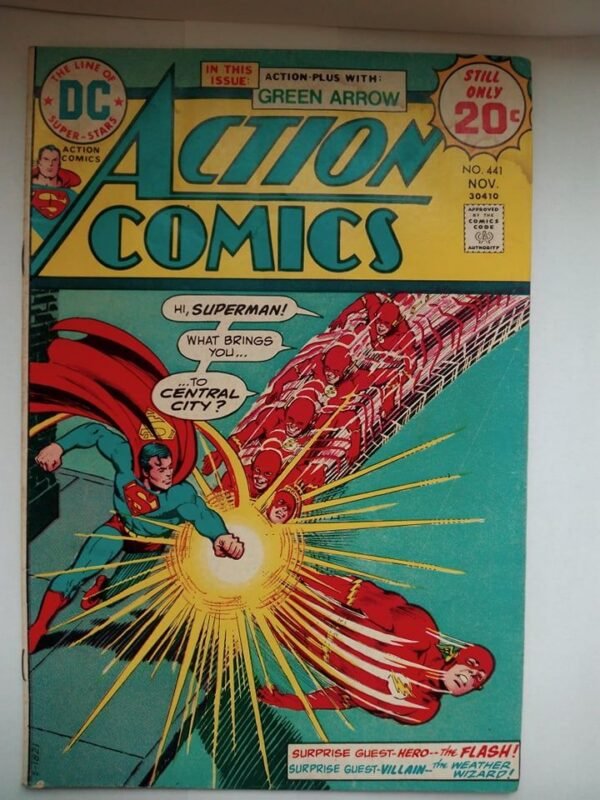Komiks Action Comics 441 May 1974