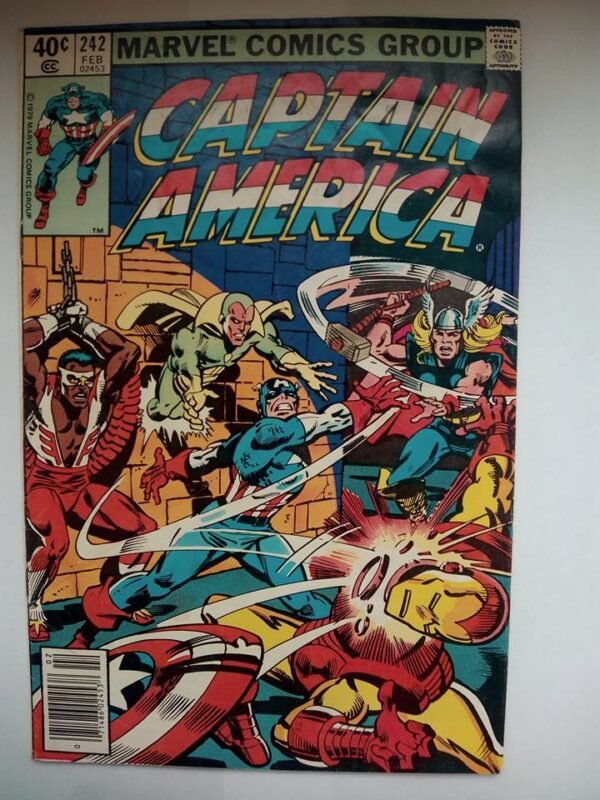 Komiks Captain America 242 February 1980
