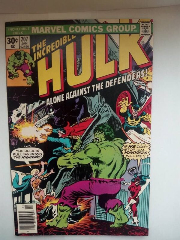 Komiks Hulk 207 January 1977