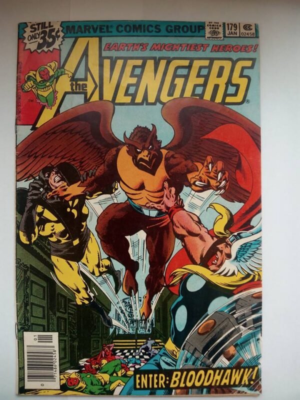 eff37a49f9e62417c65f39ee4244c0c1.jpg Komiks Avengers 179 January 1978