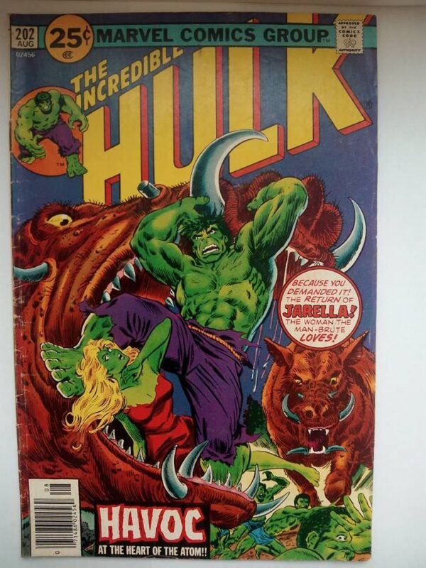 Komiks Hulk 202 August 1976