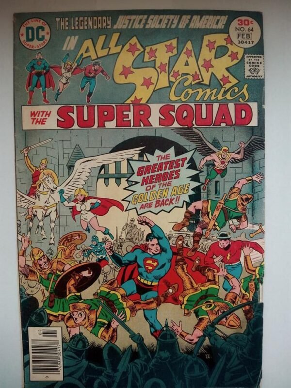 Komiks All Star Comics  64 January 1977