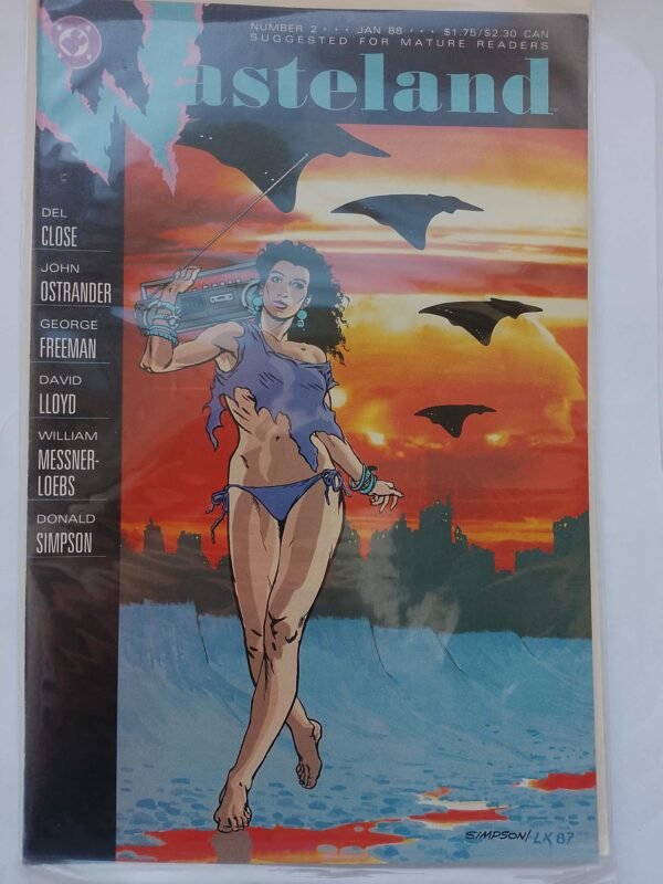 Komiks Wasteland #2 Jan 1988