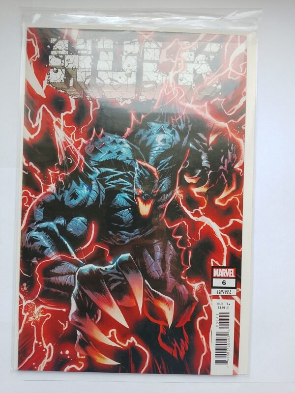 Komiks Hulk #6 2022 Variant Cover 1st Full App of Bruce Banner as Titan