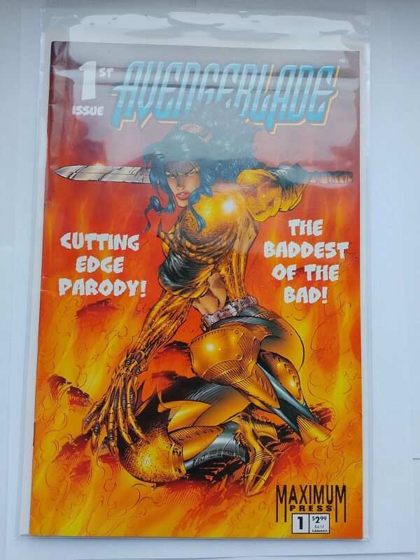 Komiks Avengeblade #1 1996 1st App Avengeblade