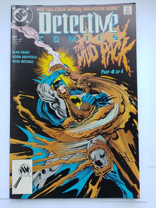 Komiks Detective Comics #607 1989+Plakat Gratis
