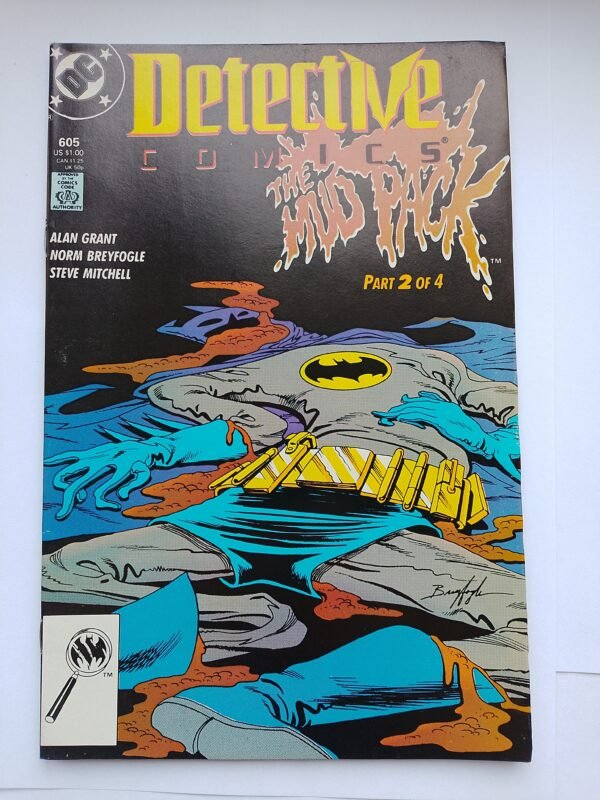 Komiks Detective Comics #605 1989