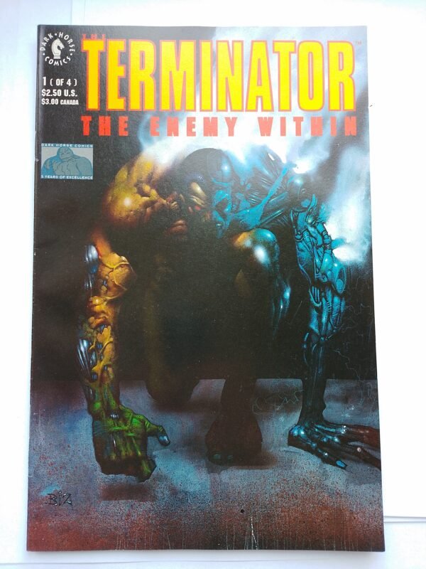 Komiks Terminator The Enemy Within #1 1991