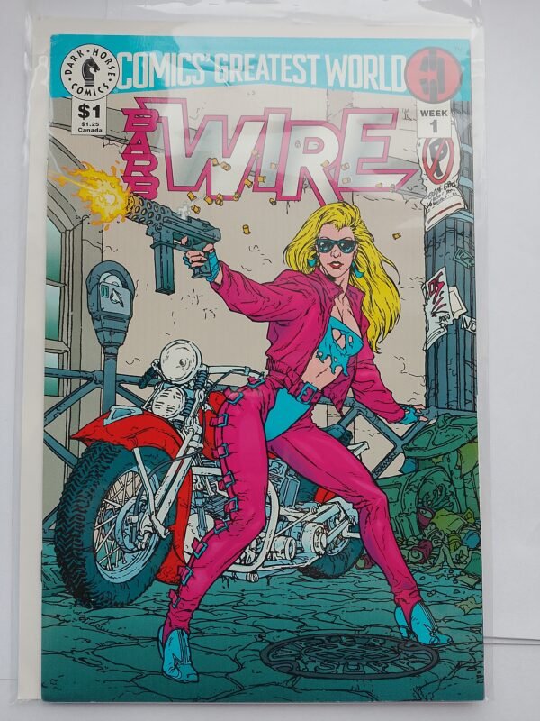 Komiks Barb Wire #1 1993 1st App Pamela