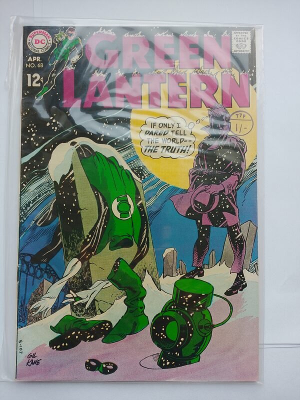 Komiks Green Lantern #68 April 1969