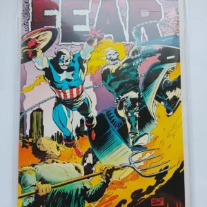 Komiks Ghost Rider Captain America FEAR 1992 One Shot